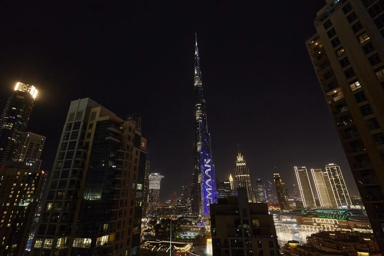Burj Khalifa Front View & Fountain View Island Paradise 2Br Luxury Apartment Burj Residences Golden Homes Dubai 0*,